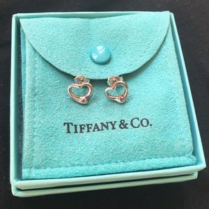 Tiffany & Co. Elsa Peretti Open Heart Earrings